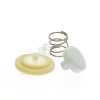 Bouton de mise à l'air, ressort, support de joint, blanc noble